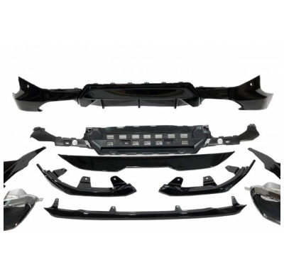 Kit De Carrocería BMW G42 Coupe M Performance Brillante Negro *Plástico ABS