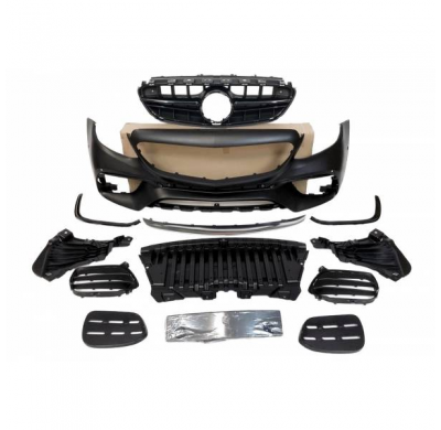 Kit De Carrocería Mercedes W213 2016+ Look Amg E63 Abs - Plástico Abs