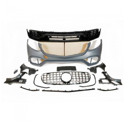 Kit De Carrocería Mercedes X253 Glc 2015-2019 Look Amg - Plástico Abs