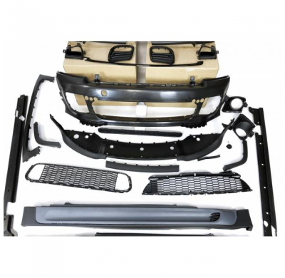 Kit De Carrocería Mini Cooper R56 Look Jcw Plástico Abs