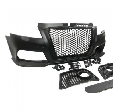 Paragolpes Delantero Audi A3 Y Sportback ?09-12 Rs3 Abs Antinieblas - Paragolpes Delantero Plástico Abs
