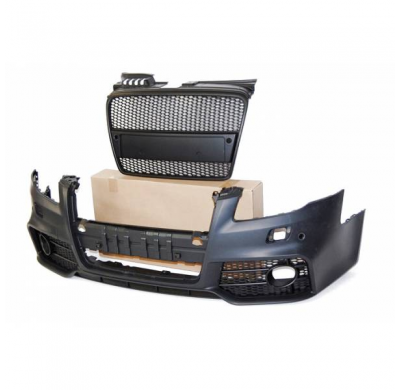 Paragolpes Delantero Audi A4 05-08 Look Rs4 Pdc - Paragolpes Delantero Plástico Abs