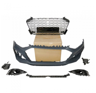 Paragolpes Delantero Audi A4 2020+ Look Rs4 Plástico Abs