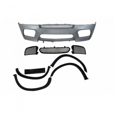 Paragolpes Delantero Bmw E70 07-13 Con Aletas - Kit Carrocería Plástico Abs