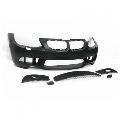 Paragolpes Delantero BMW E92 / E93 10-12 LCI Look M3 Parrillas Antinieblas fabricado en: Plástico ABS