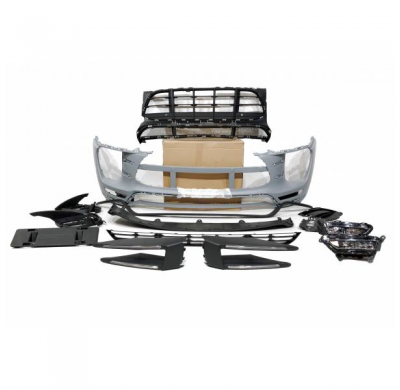 Paragolpes Delantero Porsche Macan 2014-2018 Look Turbo *Plástico ABS