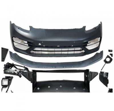 Paragolpes Delantero Porsche Panamera 970.1 2010-2013 Look 971 fabricado en: Plástico ABS