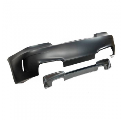 Paragolpes Trasero Bmw E82 / E88  Look M1 07-11 Doble Salida  - Paragolpes Trasero Plástico Abs