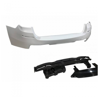 Paragolpes Trasero Bmw F11 Look M-Tech 2 Salida - Plástico Abs