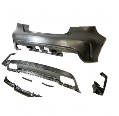 Paragolpes Trasero Mercedes W176 A45 2012-2015 Look Amg - Plástico Abs