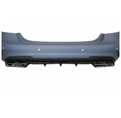 Paragolpes Trasero Mercedes W212 2014-2015 Look E63 fabricado en: Plástico ABS