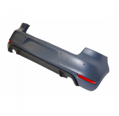 Paragolpes Trasero Volkswagen Golf 6 GTI 2 Salidas ABS - Plástico ABS