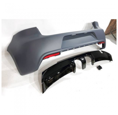 Paragolpes Trasero Volkswagen Golf 6 R20 Abs - Paragolpes Trasero Plástico Abs