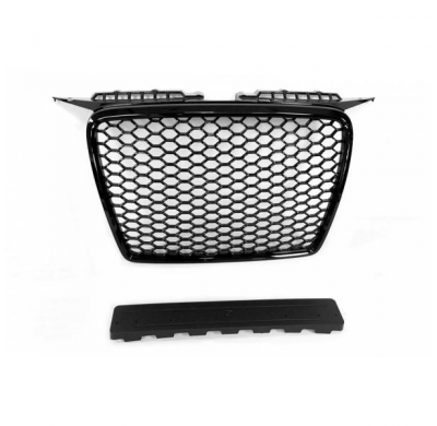 Parrilla Audi A3 05-08 8p Black Look Rs - Parrilla Frontal Plástico Abs