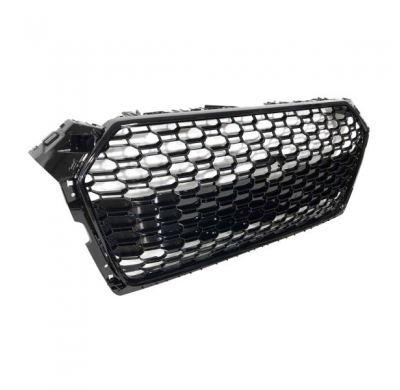 Parrilla Audi A5 18-20 Look RS5 Negro brillante Cámara Plástico ABS