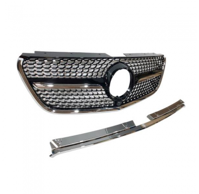 Parrilla Mercedes Vito 2016-2020 Look Diamond fabricado en: Plástico ABS