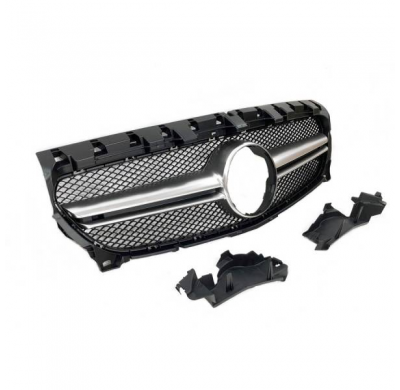 Parrilla Mercedes W117 Cla Look Amg Para Tcm0197 / Tcm0131 - Plástico Abs