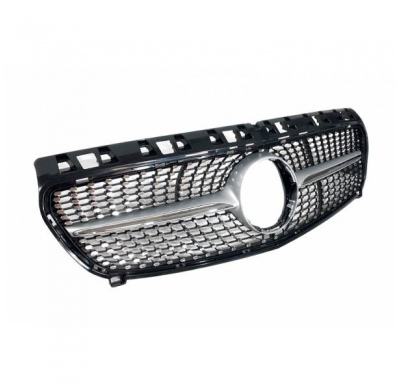 Parrilla Mercedes W176 2012-2015 Look Diamond Plástico Abs