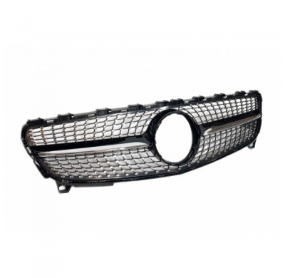 Parrilla Mercedes W176 2017 Look Diamond - Plástico Abs