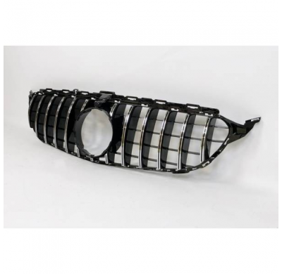 Parrilla Mercedes W205 2014-2018 Look Gtr Con Radar - Plástico Abs