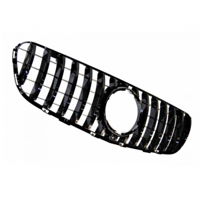 Parrilla Mercedes GLC X253 2020+ Look GT Negro Brillante *Plástico ABS