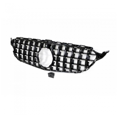 Parrilla Mercedes W205 2019 Look Gt Cámara - Plástico Abs