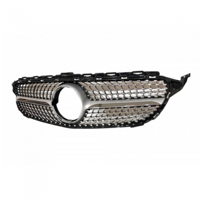 Parrilla Mercedes W205 2014-2018 Look Diamond - Plástico ABS