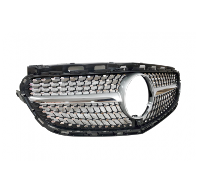 Parrilla Mercedes W212 2014 Look Diamond Cámara fabricado en: Plástico ABS
