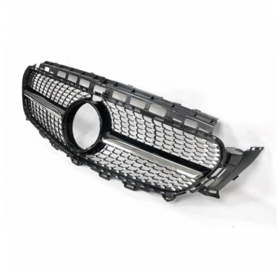Parrilla Mercedes W213 / S213 / C238 Diamond Con Cámara Plástico Abs