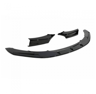 Spoiler Delantero Bmw F20 / F21 12-14 Look M Performance Negro Brillo *Plástico Abs