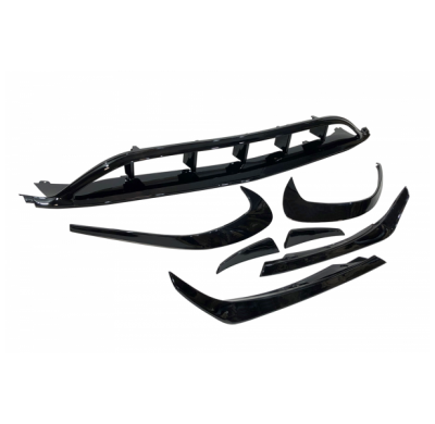 Spoiler Delantero Mercedes W176 Amg 16 Look A45 Abs - Plástico Abs