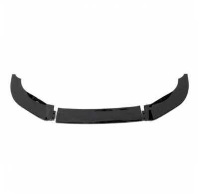 Spoiler Delantero Volkswagen Golf 6 R20 Negro Brillante Plástico ABS