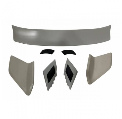 Alerón Honda Civic Mk10 Hatchback 2016+ Look Type R Mod  2 - Plástico Abs