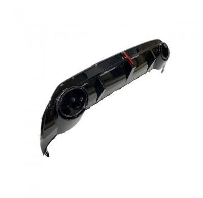Difusor Trasero Audi A3 Sedan 2021+ Sline Look Rs3 Abs *Plástico Abs