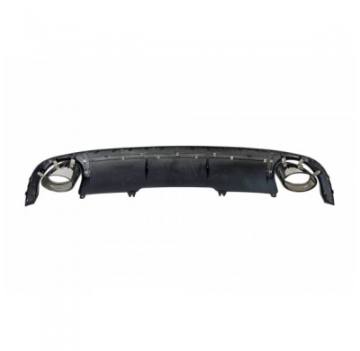 Difusor Trasero Audi A4 2016+ Look Rs4 Abs - Difusor Trasero Plástico Abs