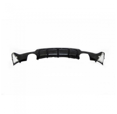 Difusor Trasero Bmw F32 / F33 / F36 Carbono 2 Salidas Simples - Fibra De Carbono
