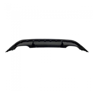 Difusor Trasero Volkswagen Golf 7 2013-2016 look R Negro Brillante *Plástico ABS