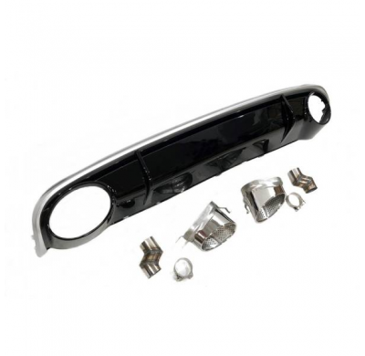 Kit De Carrocería Audi A4 Look Rs4 B8 2009-2012 - Plástico Abs