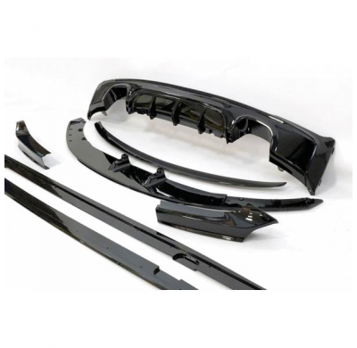 Kit De Carrocería Bmw F22 / F23 M Performance Brillante Negro - Plástico Abs