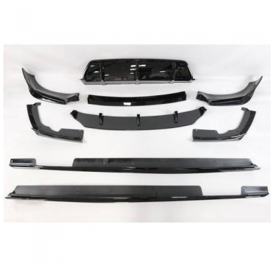 Kit De Carrocería Bmw G06 X6 M Performance Brillante Negro Plástico Abs