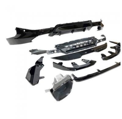 Kit De Carrocería BMW G42 Coupe M Performance Brillante Negro *Plástico ABS