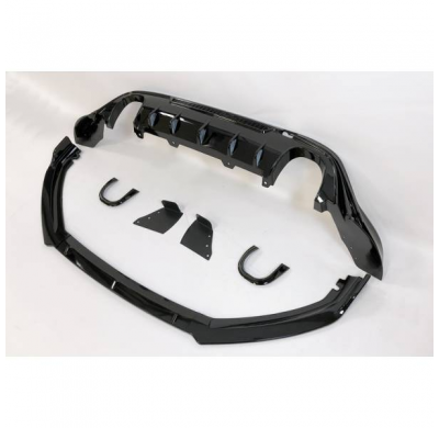 Kit De Carrocería Ford Focus 2019+ Brillante Negro - Plástico Abs