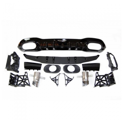 Kit De Carrocería Mercedes V177 AMG Look A35 4 Puertas fabricado en: Plástico ABS