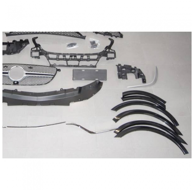 Kit De Carrocería Mercedes W166 GLE 2014-2018 look AMG E63 ABS - Plástico ABS