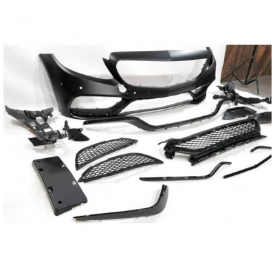 Kit De Carrocería Mercedes W205 2014-2018 4P Look C63 Plástico ABS