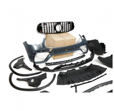 Kit De Carrocería Mercedes X253 GLC Coupe 2020-2022 look AMG GLC63 fabricado en: Plástico ABS