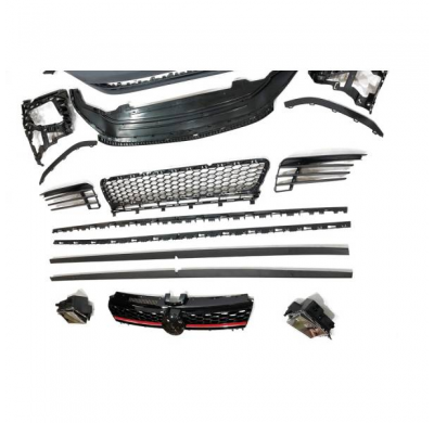 KIT DE CARROCERIA VOLKSWAGEN GOLF 7 GTI ABS 2 SALIDAS - Kit Carrocería Plástico ABS