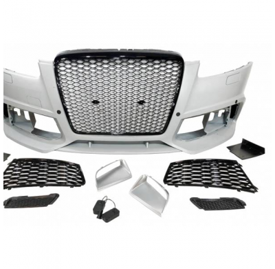 Paragolpes Delantero Audi A6 C6 2009-2012 Look Rs6 - Plástico Abs