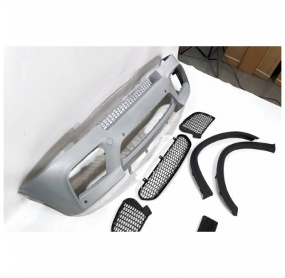 Paragolpes Delantero Bmw E70 07-13 Con Aletas - Kit Carrocería Plástico Abs