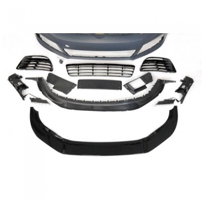 Paragolpes Delantero Volkswagen Golf 6 R20 Spoiler Plástico Abs